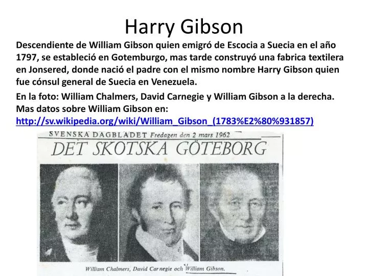 harry gibson