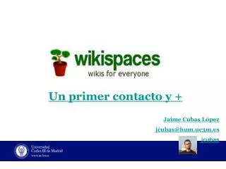 un primer contacto y