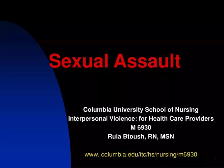 Ppt Sexual Assault Powerpoint Presentation Free Download Id 5280511