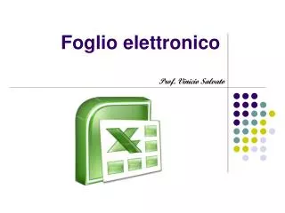 foglio elettronico