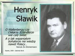 henryk s awik