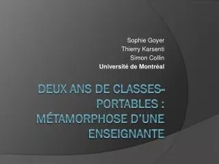 sophie goyer thierry karsenti simon collin universit de montr al