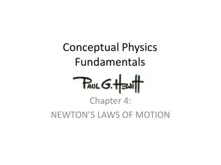 conceptual physics fundamentals