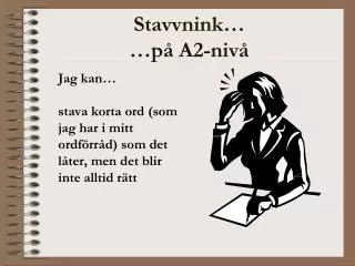 stavvnink p a2 niv