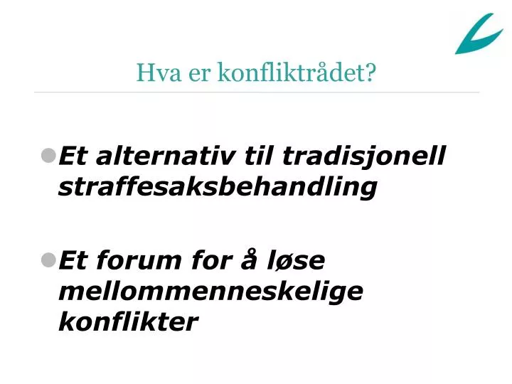 hva er konfliktr det