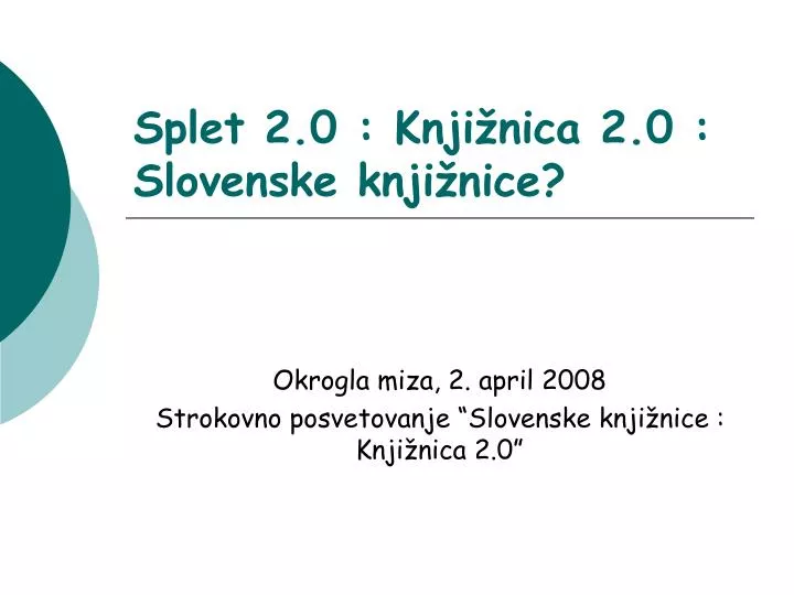splet 2 0 knji nica 2 0 slovenske knji nice