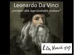Leonardo Da Vinci - slide 1