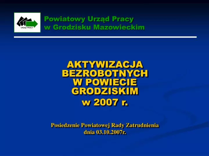 powiatowy urz d pracy w grodzisku mazowieckim