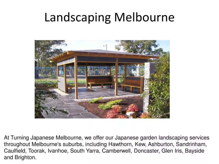 landscaping melbourne