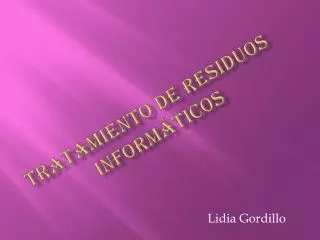 tratamiento de residuos inform ticos