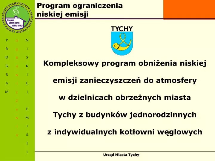 program ograniczenia niskiej emisji