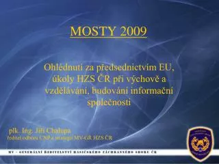 mosty 2009