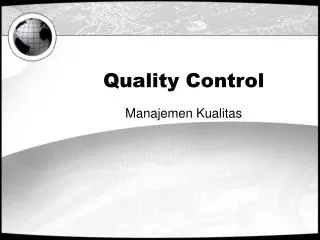 quality control