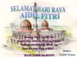 SELAMAT HARI RAYA - slide 1