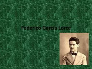 federico garc a lorca