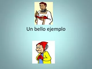 un bello ejemplo