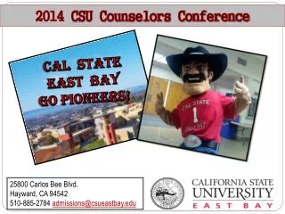 2014 CSU Counselors Conference
