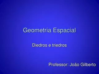 geometria espacial