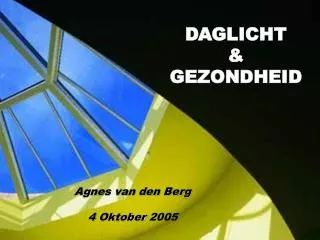 daglicht gezondheid