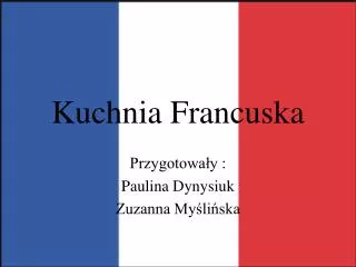 kuchnia francuska