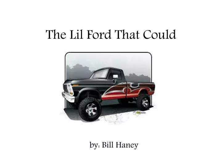 the lil ford that could