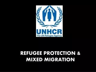 REFUGEE PROTECTION &amp; MIXED MIGRATION