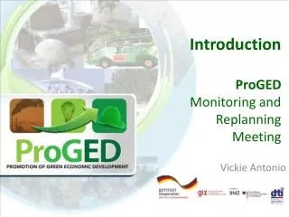 Introduction ProGED Monitoring and Replanning Meeting