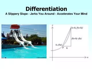 Differentiation A Slippery Slope - Jerks You Around - Accelerates Your Mind