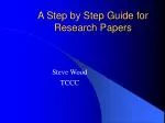 Mastering Research Papers: A Step-by-Step Guide - slide 1