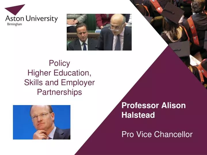 policy higher education skills and employer partnerships