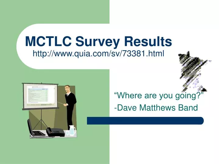 mctlc survey results http www quia com sv 73381 html