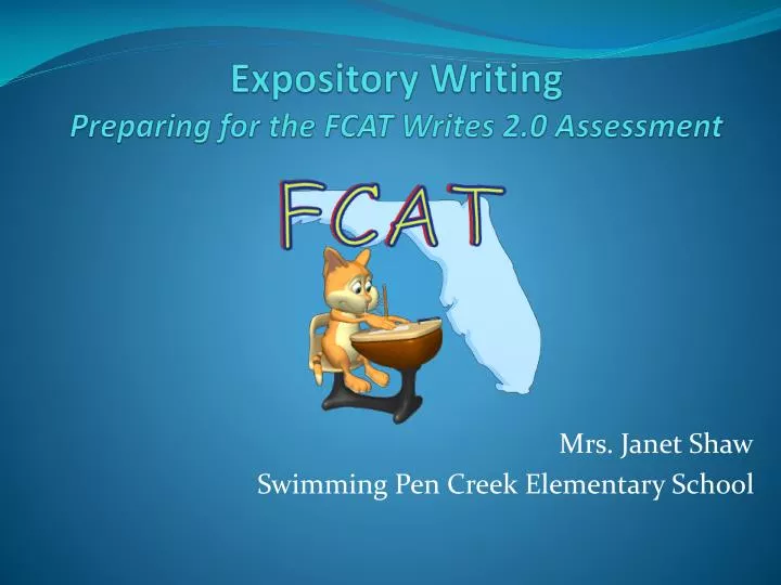 expository writing preparing for the fcat writes 2 0 assessment