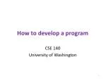 Program Development Methodology: English-First, Then Python - slide 1