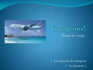 voyageons