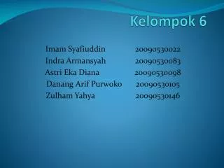 kelompok 6