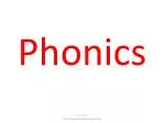 Phonics - slide 1
