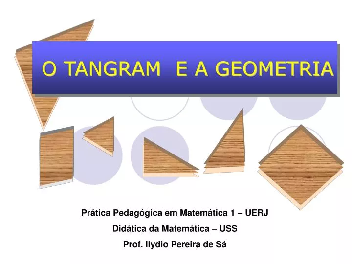 o tangram e a geometria