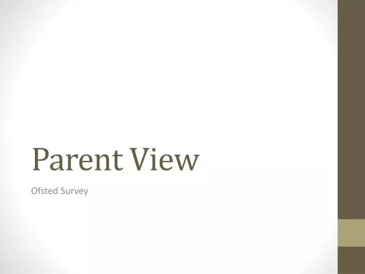 parent view