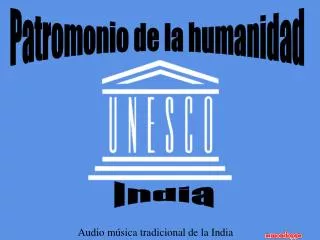 Patromonio de la humanidad