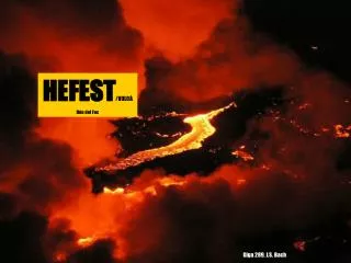 HEFEST /VOLCÀ Déu del Foc