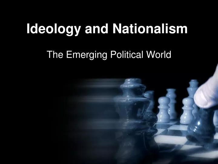 ideology and nationalism