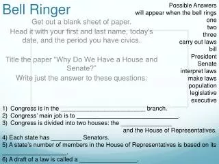 bell ringer