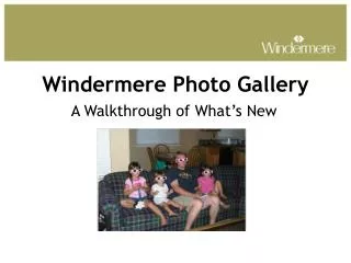 Windermere Photo Gallery