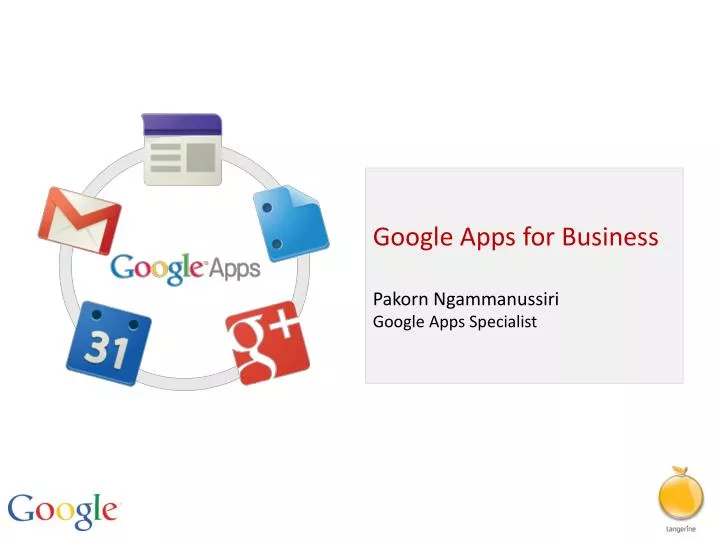 google apps for business pakorn ngammanussiri google apps specialist