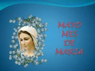 mayo mes de maria