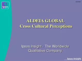 aldeia global cross cultural perceptions