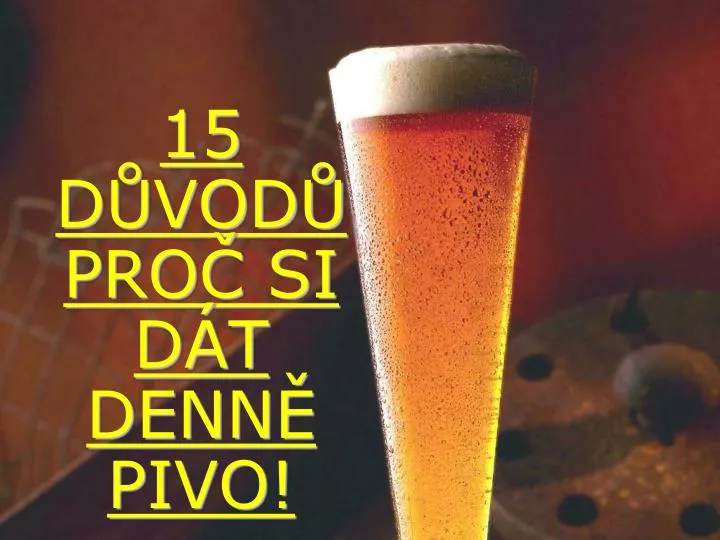 15 d vod pro si d t denn pivo