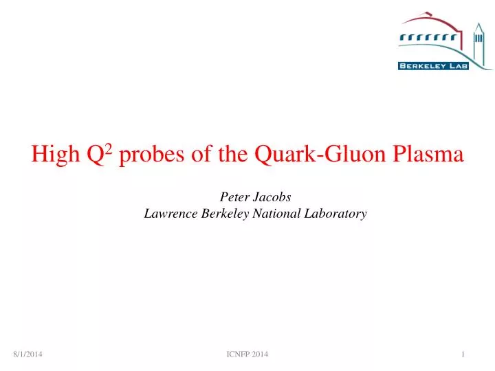 high q 2 probes of the quark gluon plasma