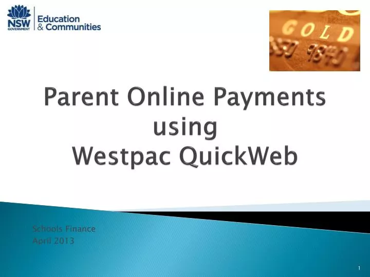 parent online payments using westpac quickweb