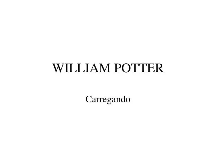 william potter